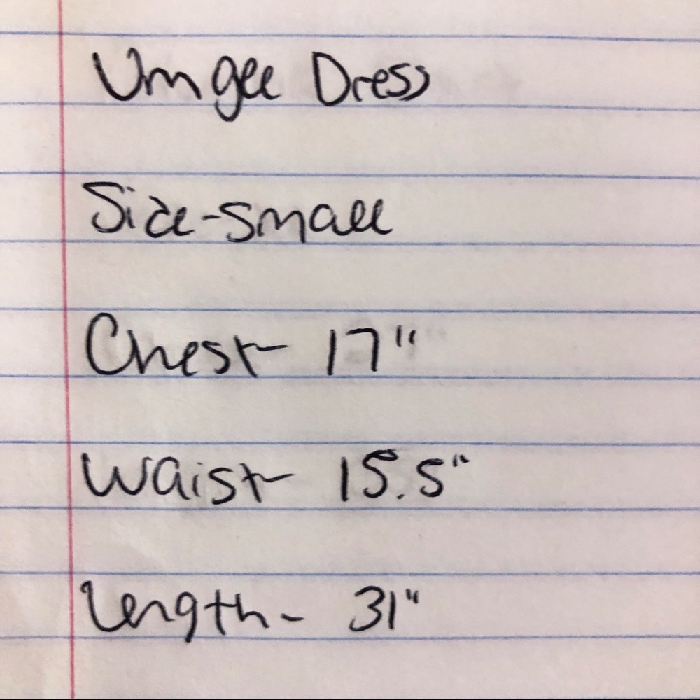 🌿 umgee boho dress - Picture 6 of 6